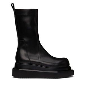 Rick Owen’s Black Creeper Turbo Cyclops Boots Men’s US 6/EU 39 $2675.